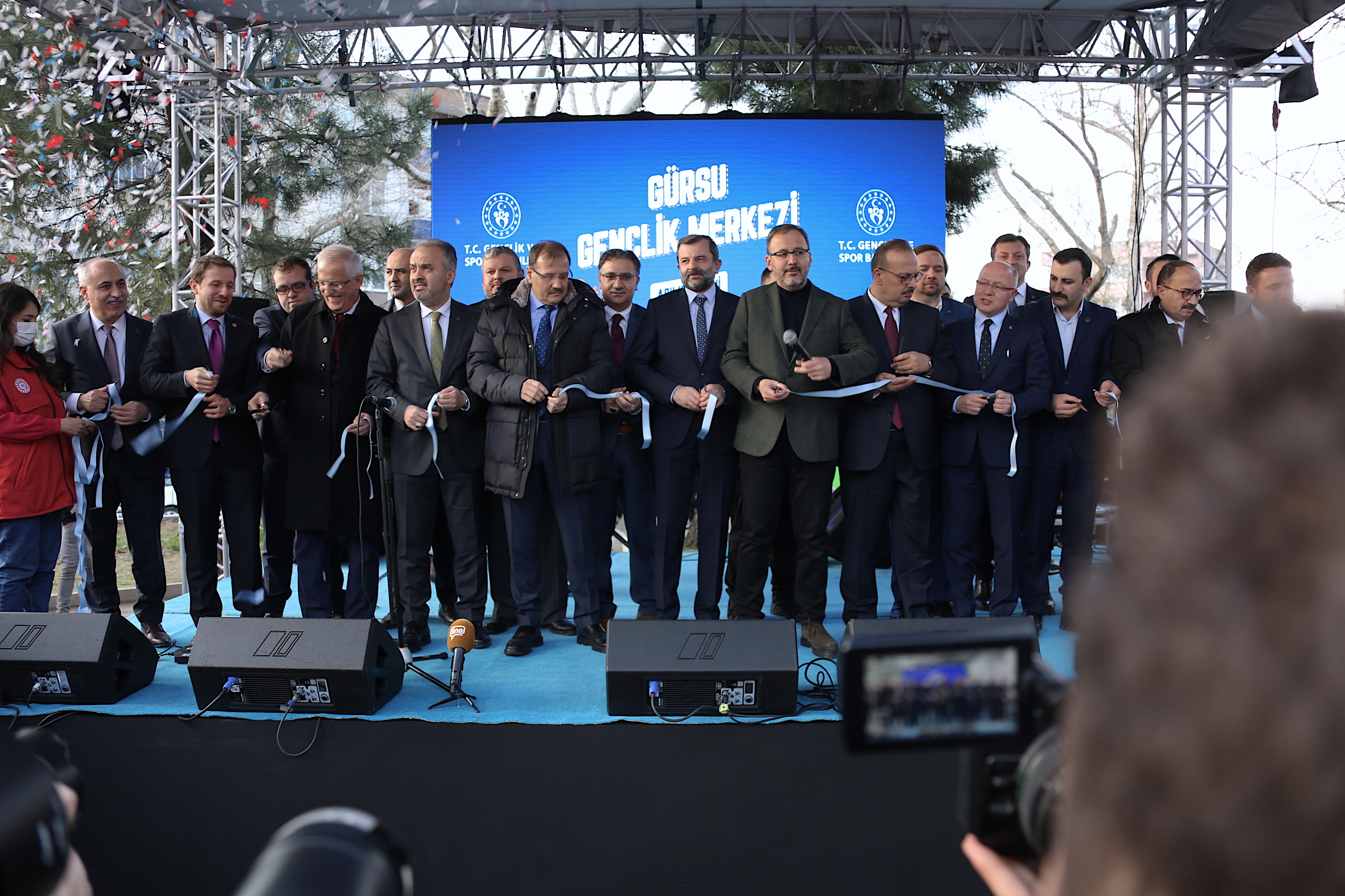 Gürsu Gençlik Merkezi’ne Coşkulu Açılış