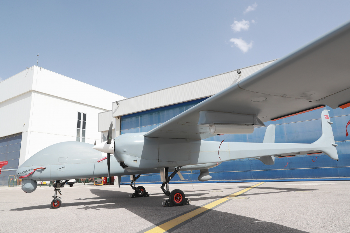 AKSUNGUR'a baz istasyonu özelliği kazandırıldı