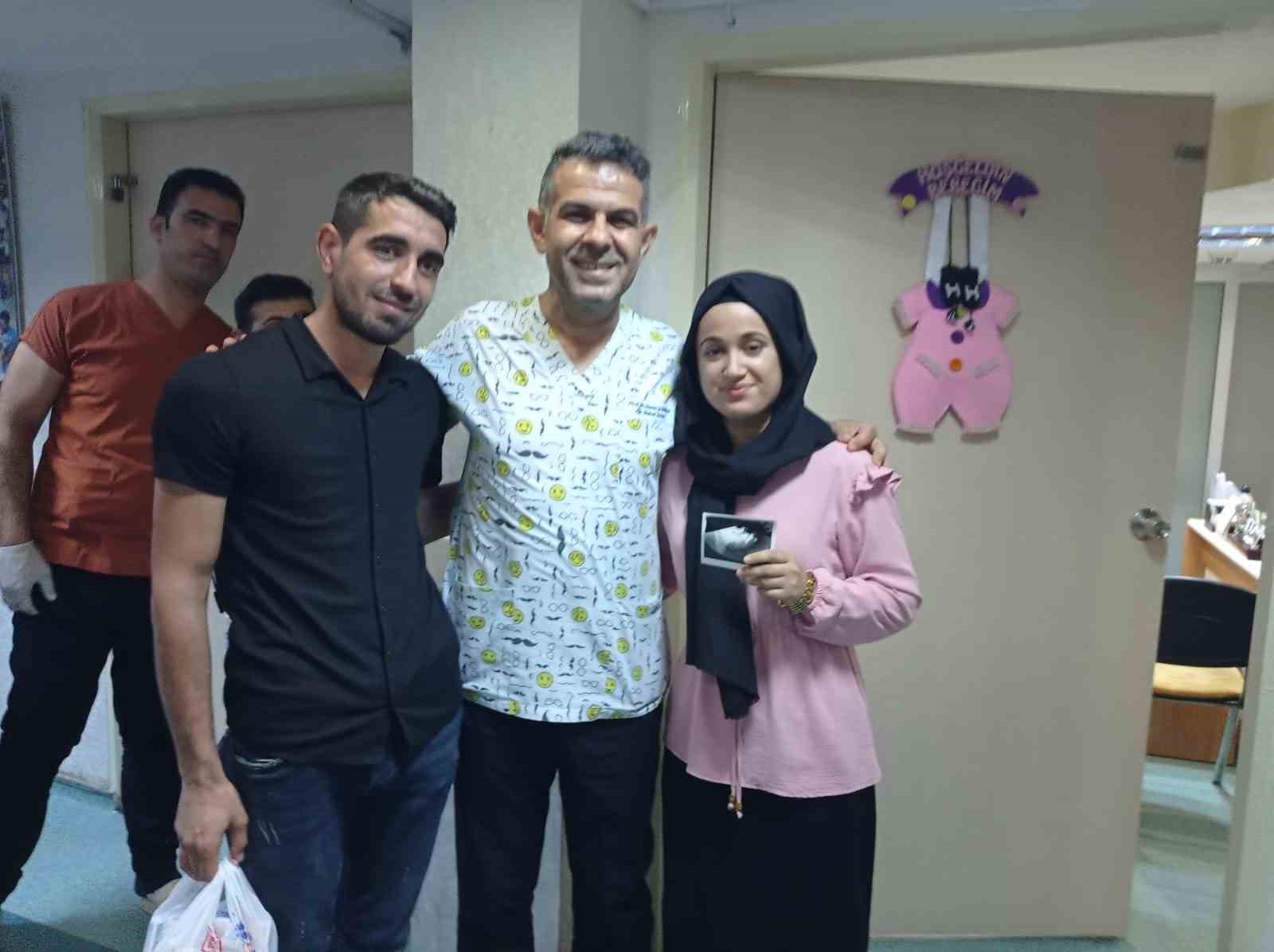 Çocuk hayali kuran çift, 13’üncü tüp bebek denemesinde keseyi gördü