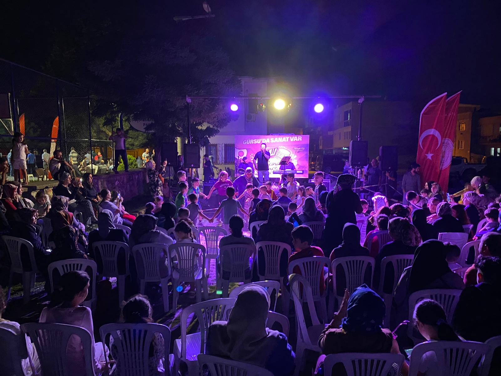 Gürsu’nun Mahallelerinde Yaz Coşkusu Sürüyor