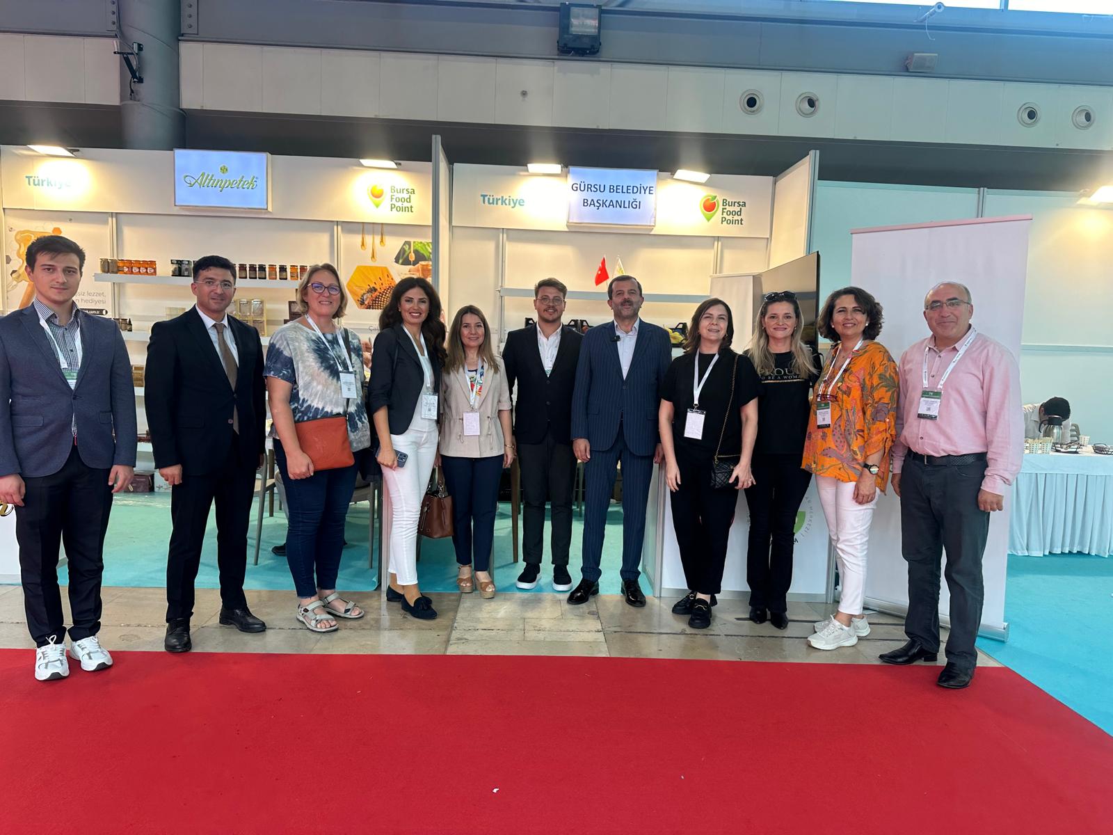 Gürsu Belediyesi Gıda Fuarı’nda Stant Açan Tek Belediye Oldu