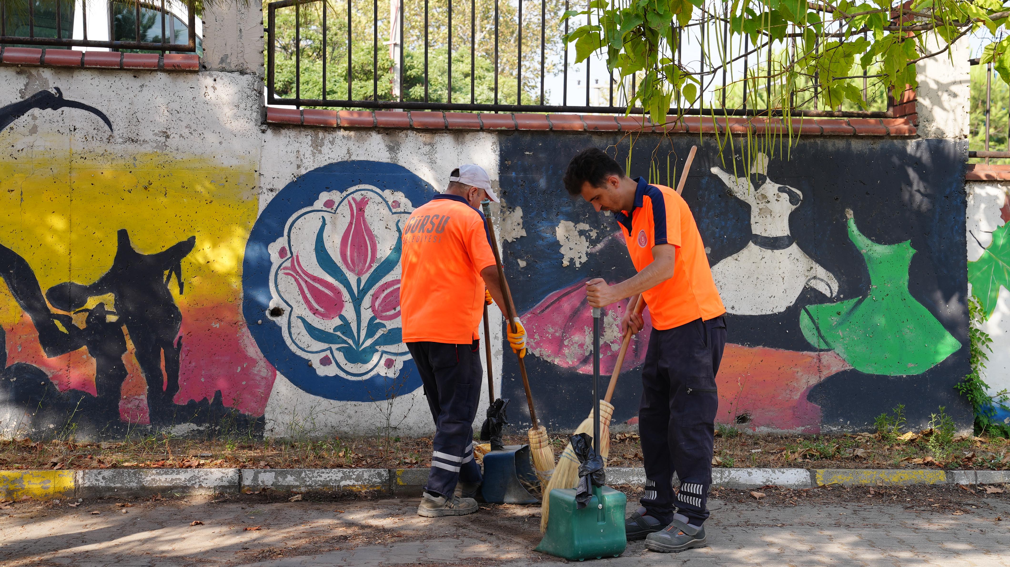 Gürsu’da 22 Okul Baştan Aşağıya Temizleniyor