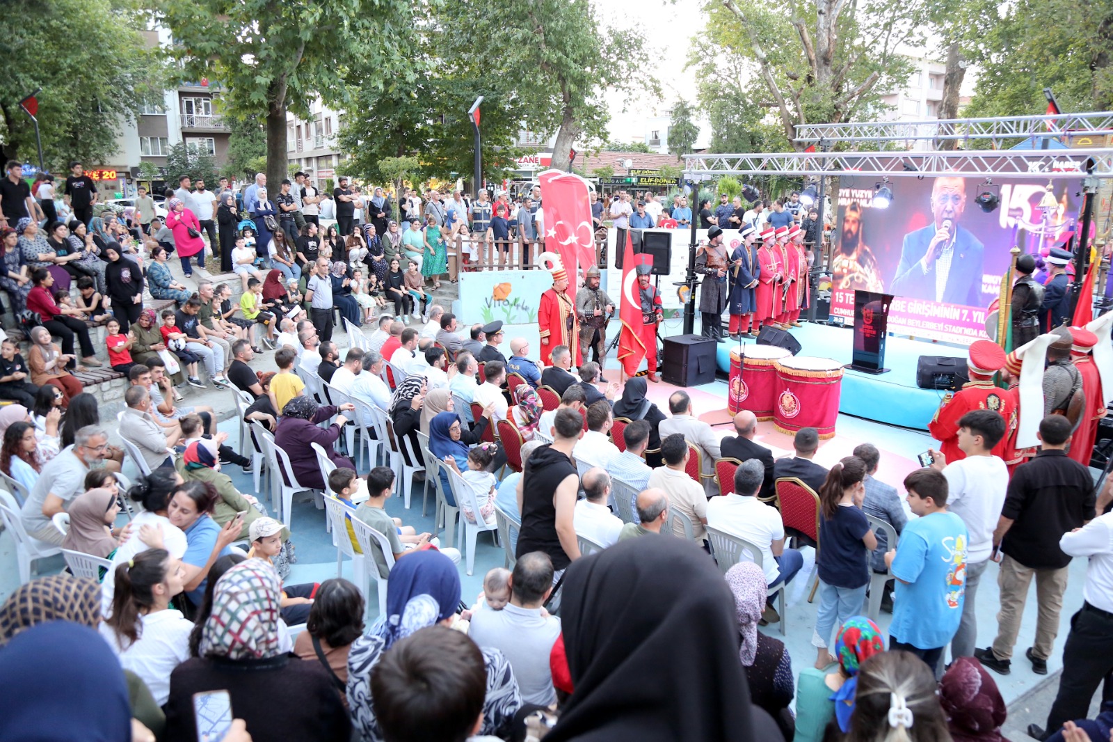 Gürsu Tek Yürek 15 Temmuz’u Unutmadı