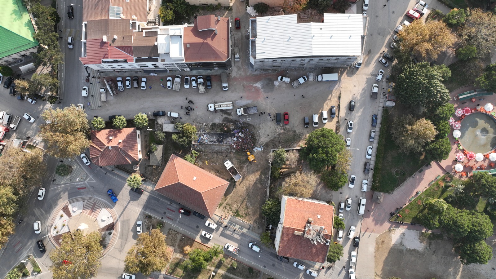 Gürsu’nun Kalbi Ve Simgesi Olacak Yeni Kent Meydanı Oluşuyor