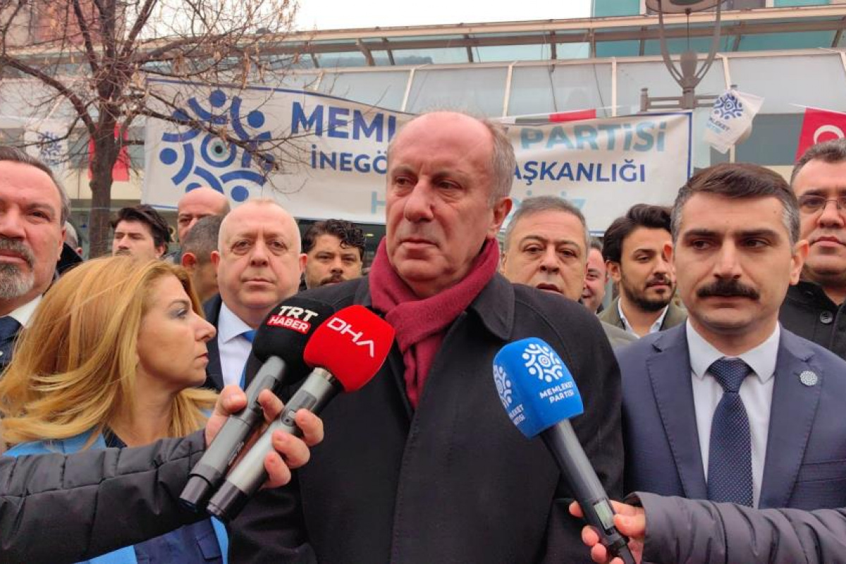 Muharrem İnce'den 6'lı masaya eleştiri: 'Sekretarya bir Cumhurbaşkanı istiyorlar'